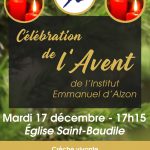 Mardi 17 décembre à 17h30 : Célébration de l’Avent avec sa Crèche vivante à l’Église Saint-Baudile de Nîmes