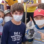 RAMASSAGE DES DÉCHETS SUR LA PLAGE POUR LES ELEVES DU COLLEGE D’ALZON DU GRAU DU ROI