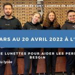 Projet lunettes bac pro OL à Nîmes