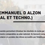 Classement des Lycées 2021 général, technologique et professionnel, d’Alzon confirme son excellence