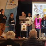 Remise des prix du concours Machado pour la classe Paloma du collège de Nîmes