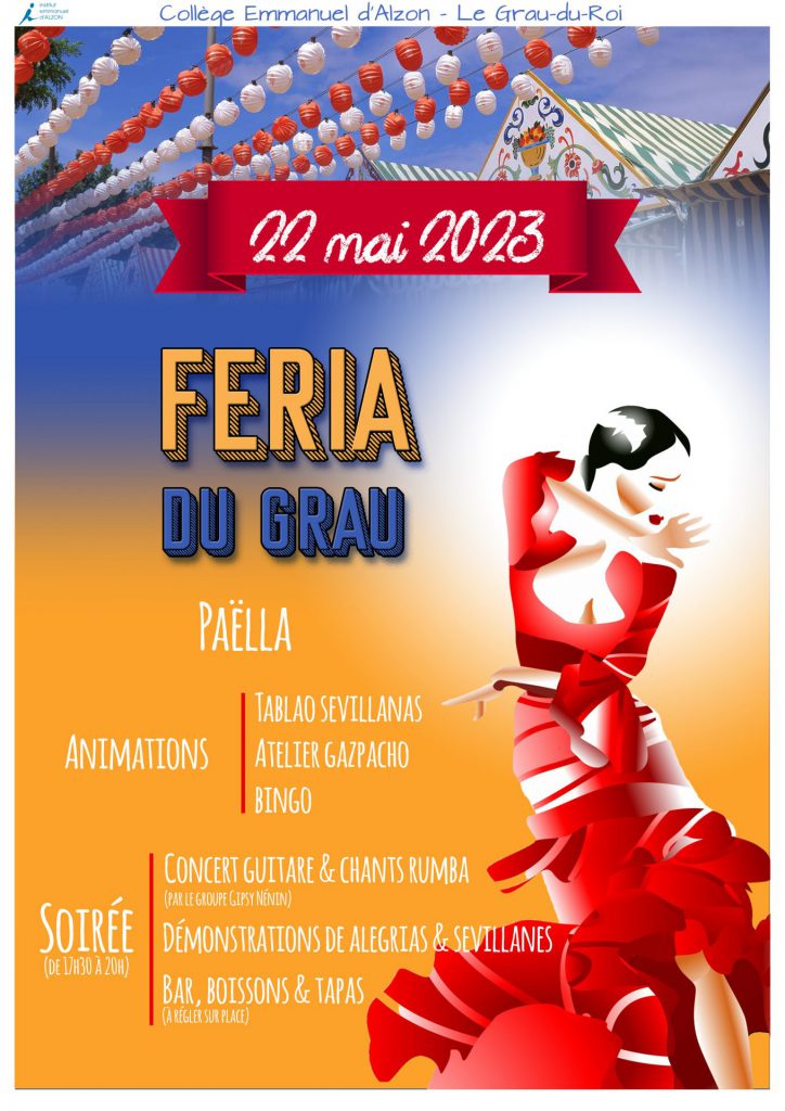 Feria du Grau-du-Roi affiche