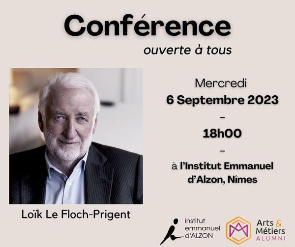 Conférence Loîk Le Floch Prigent