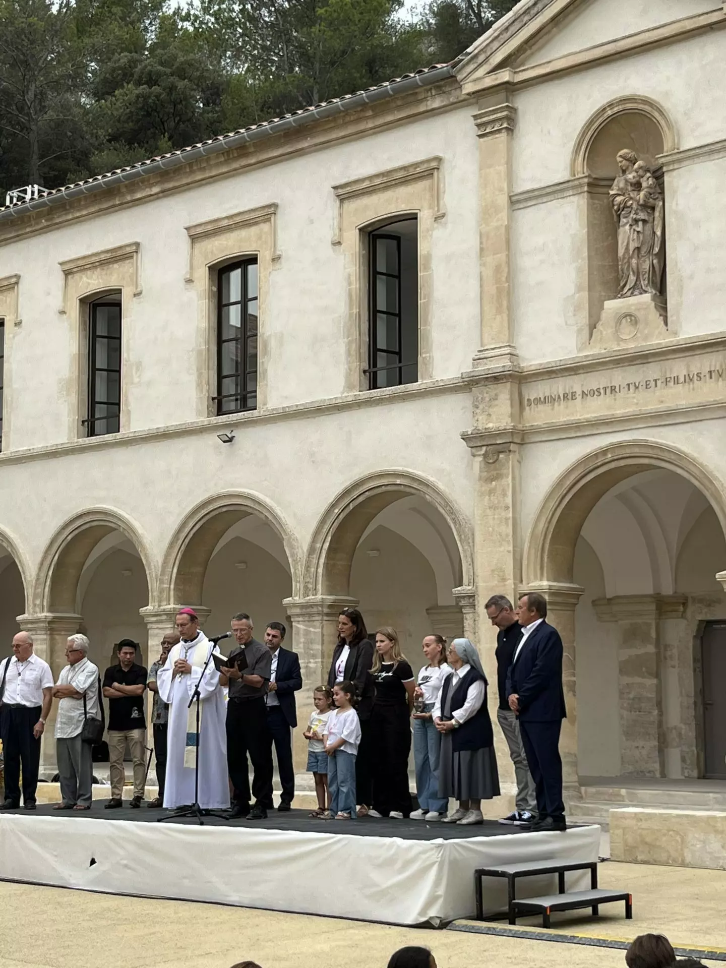 inauguration d'Alzon à Beaucaire