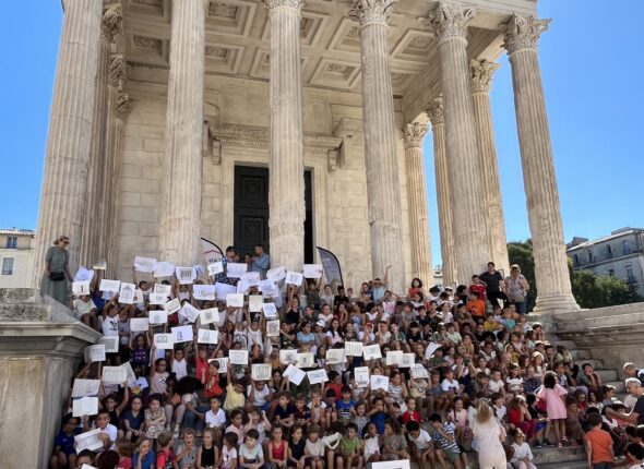 maison carrée à l'unesco primaire nimes