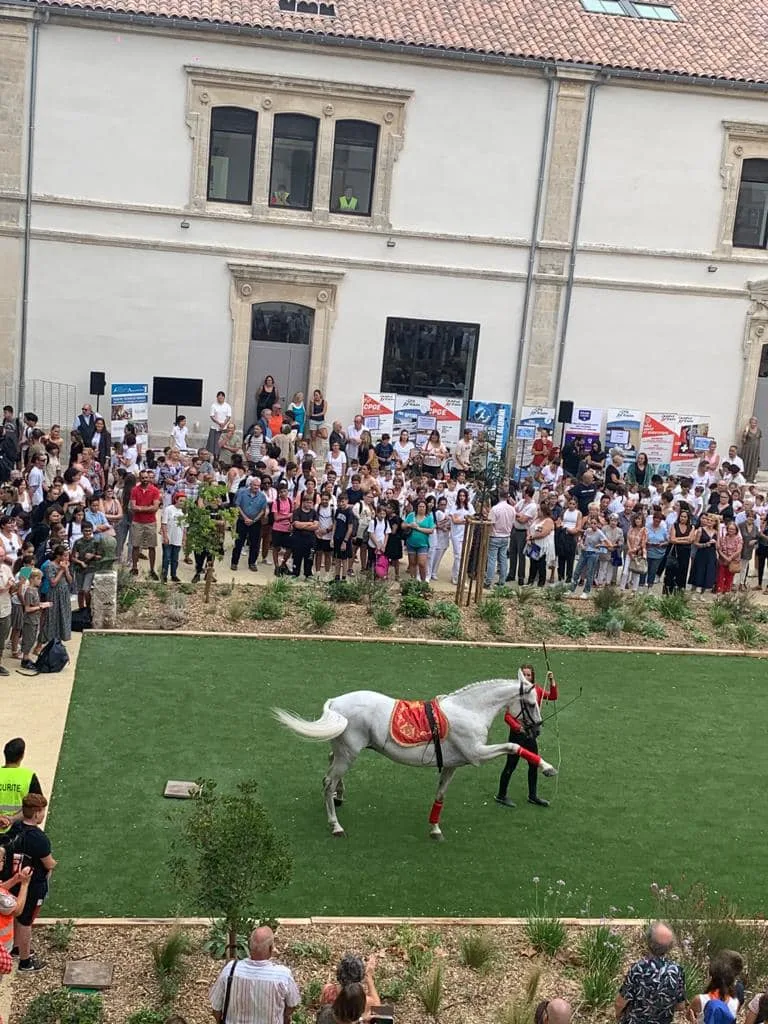 inauguration d'Alzon à Beaucaire