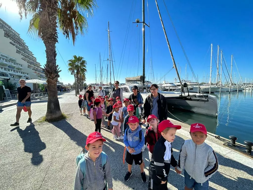 sortie école beaucaire au grau du roi