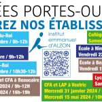 Portes ouvertes 2023-2024