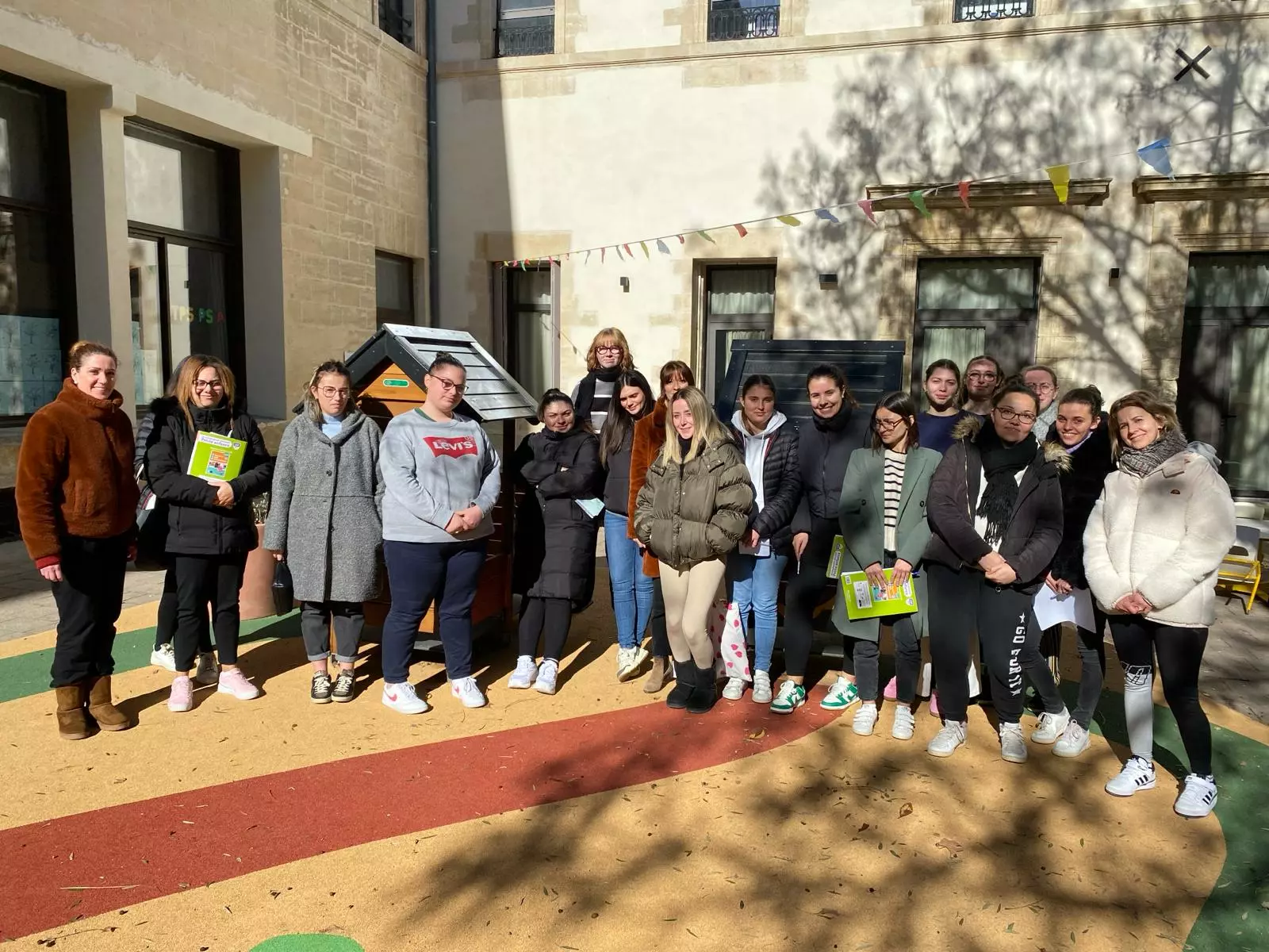 visite de l'école Beaucaire