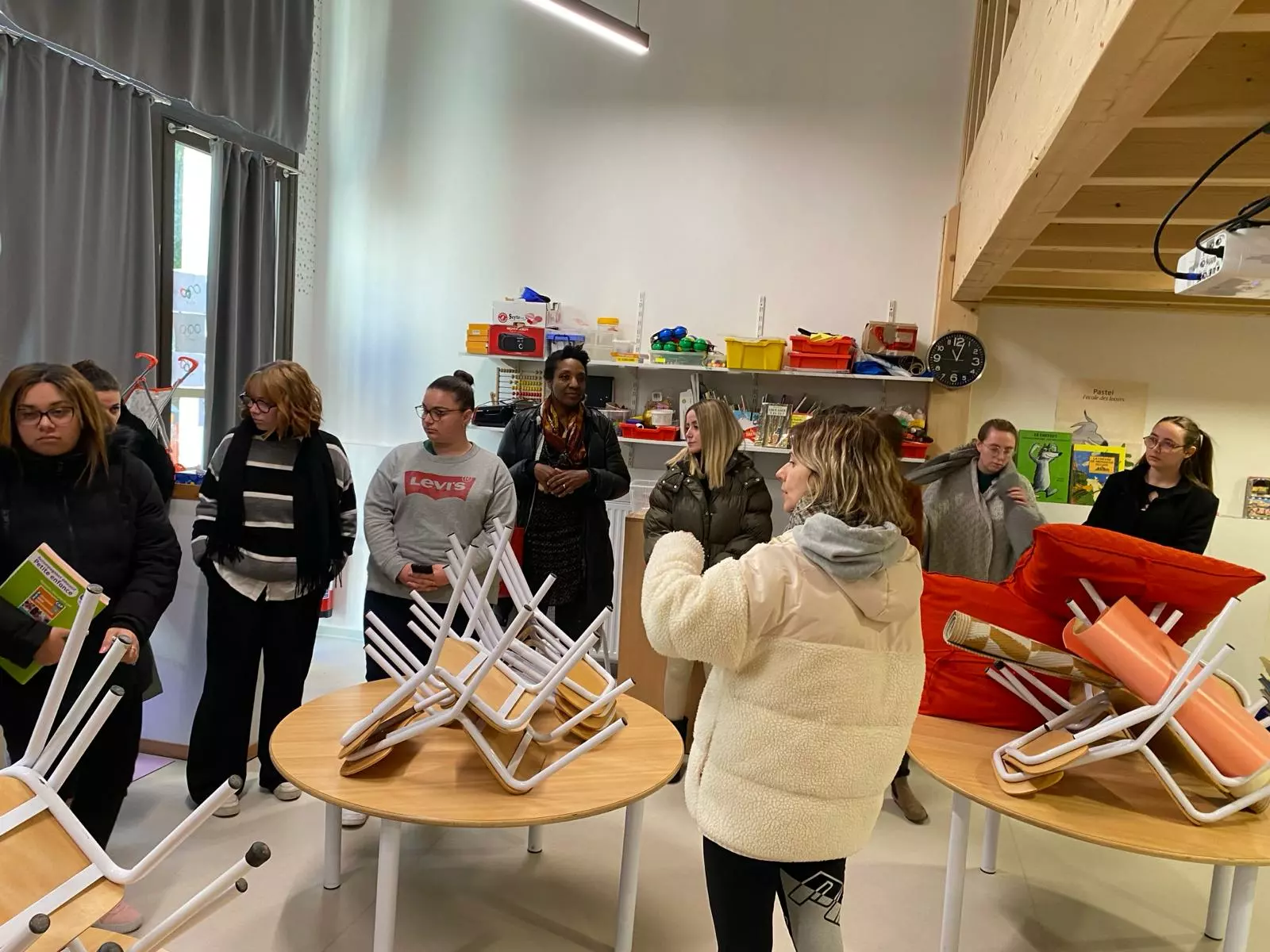 visite de l'école Beaucaire