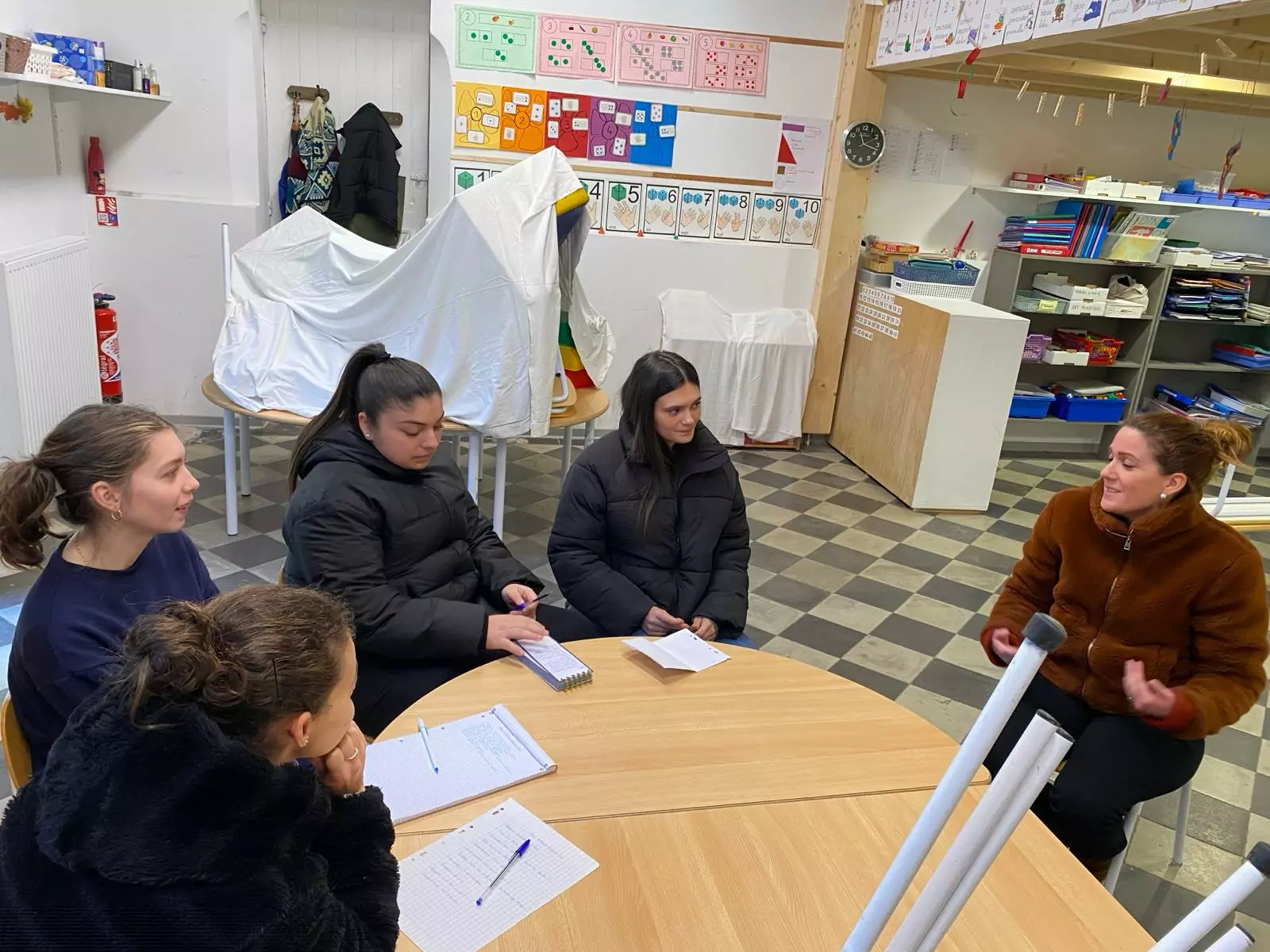 visite de l'école Beaucaire