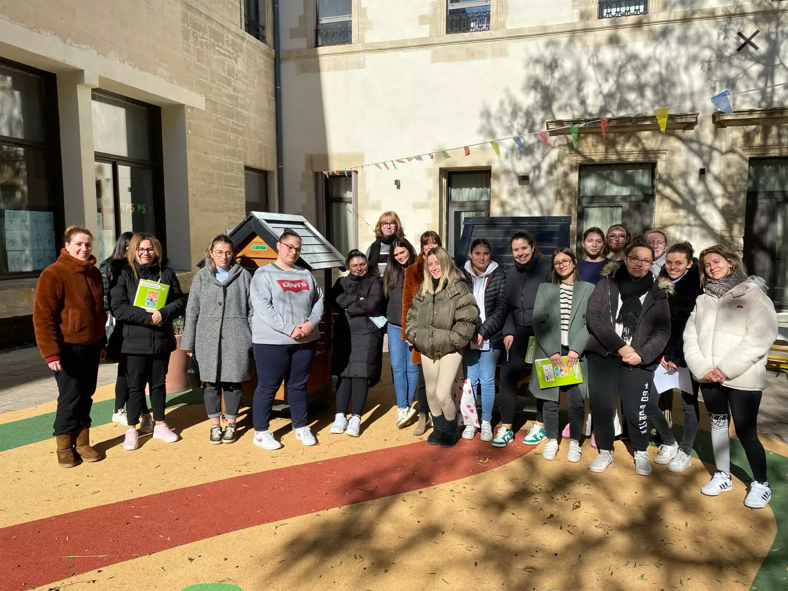 visite de l'école Beaucaire