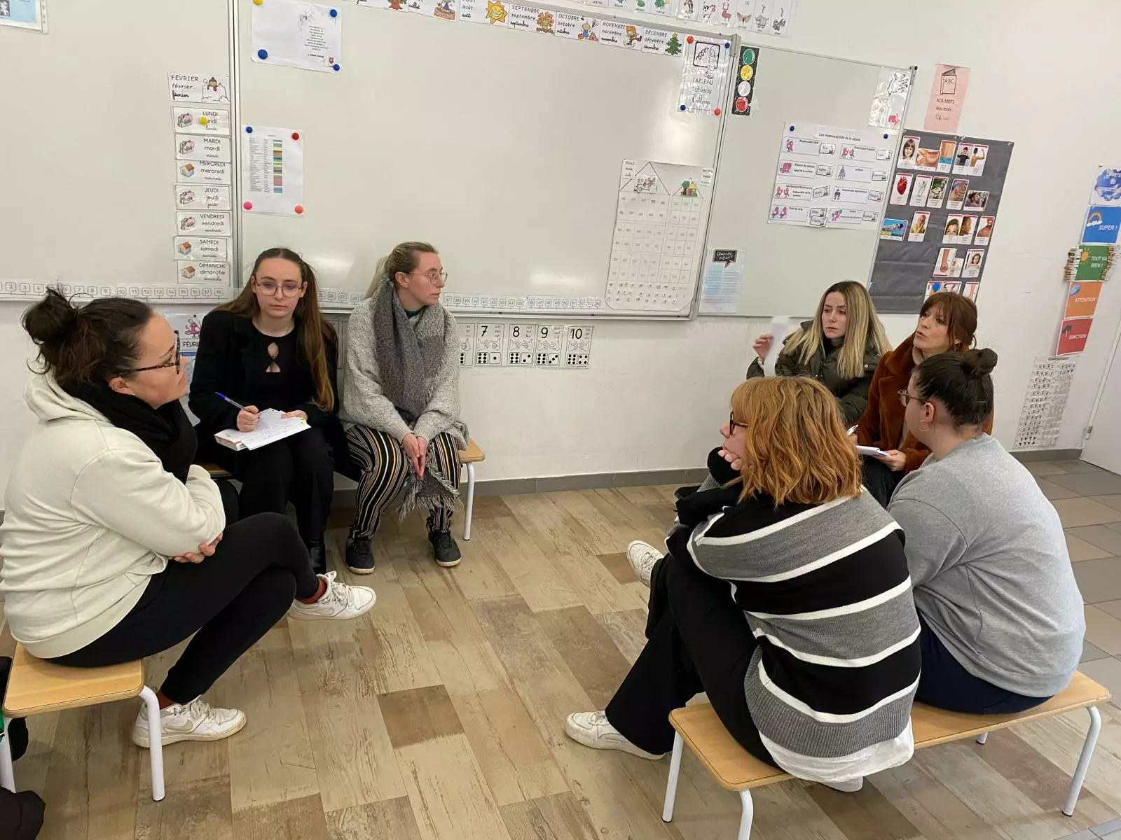 visite de l'école Beaucaire