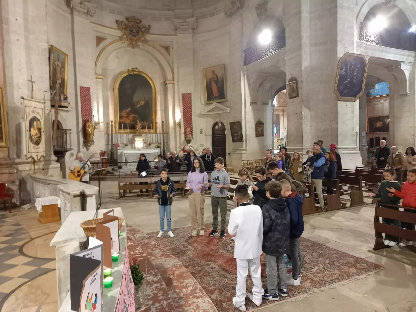 messe des familles étape de Bapteme