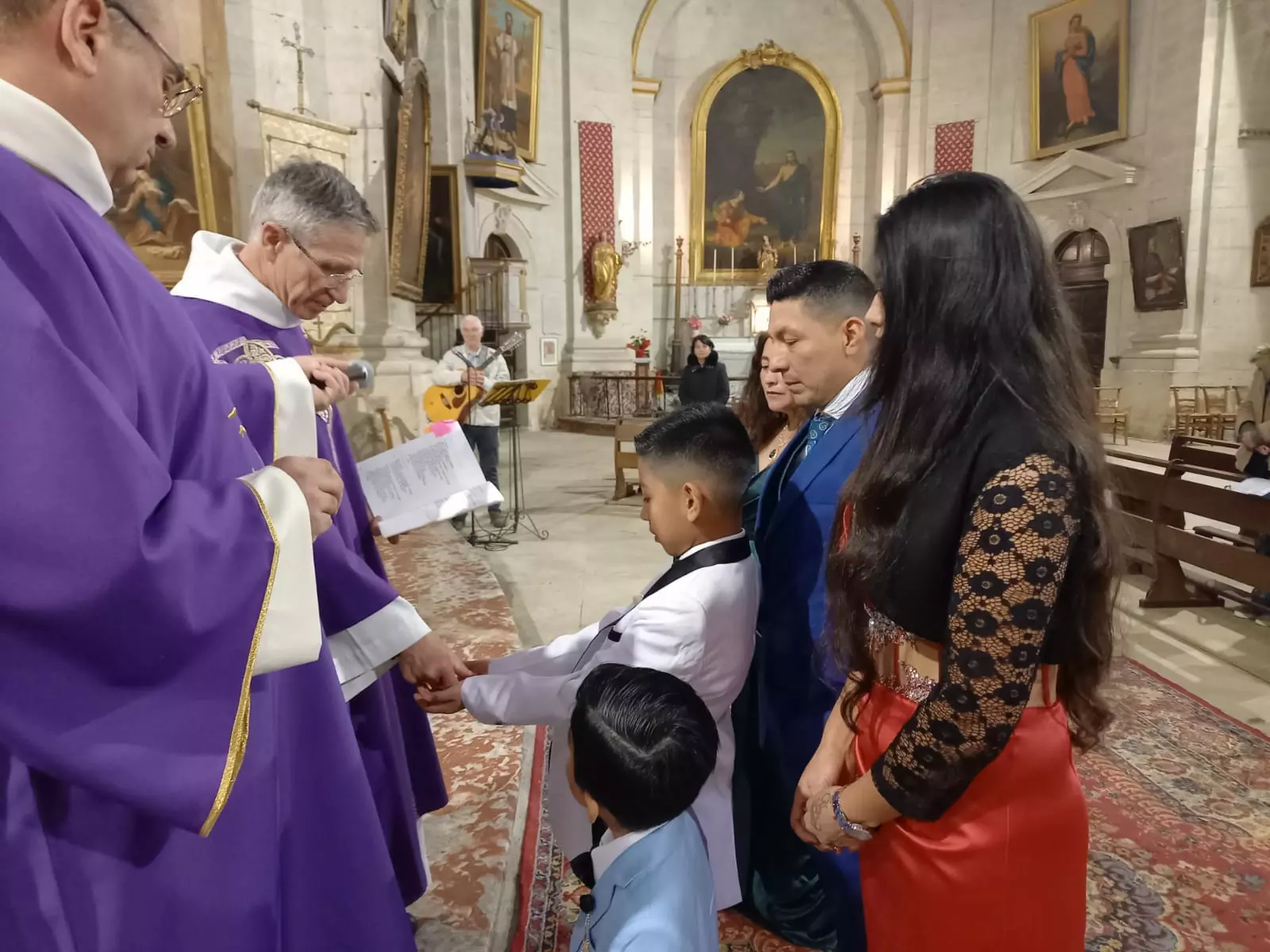 messe des familles étape de Bapteme