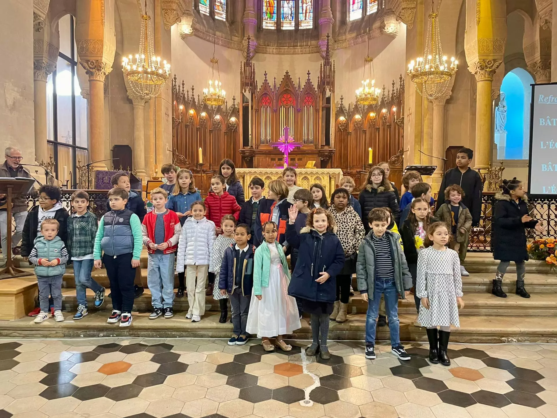 messe des familles étape de Bapteme