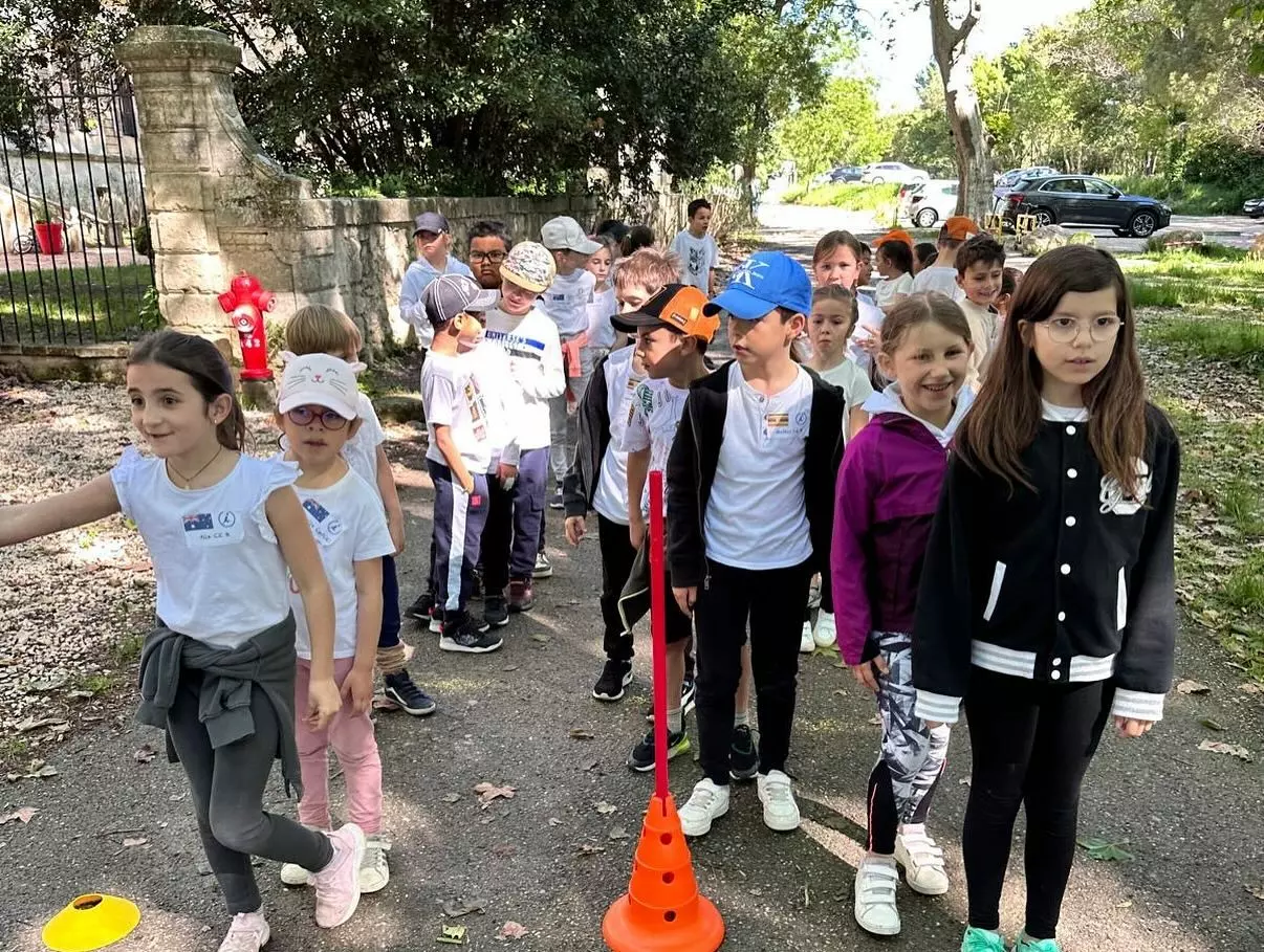 flamme olympique à Beaucaire