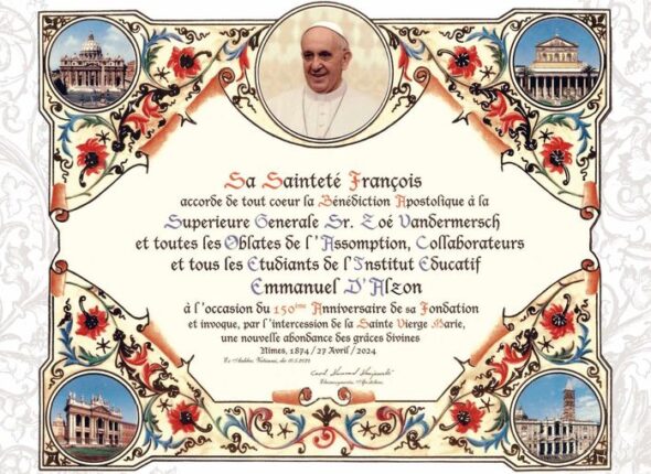 bénédiction apostolique