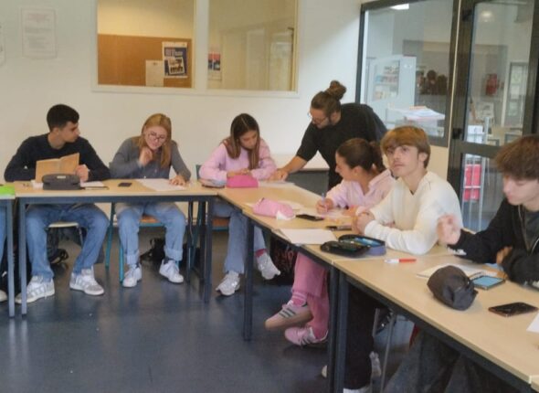 Govrache intervention lycée nimes (1)