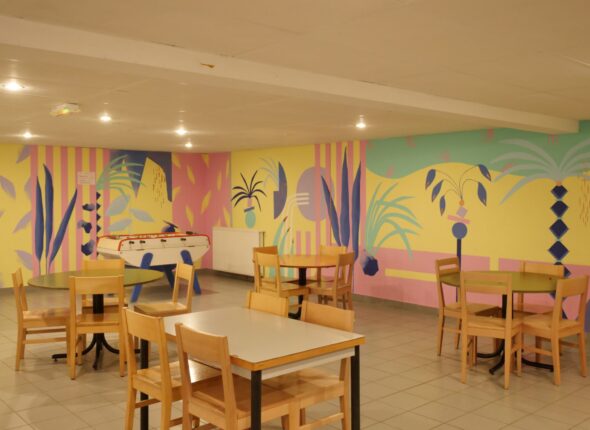 DECO MUR FOYER COLLEGE NIMES23