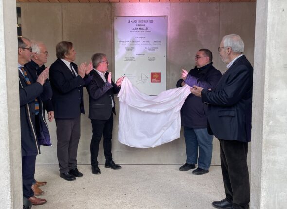 Inauguration plaque