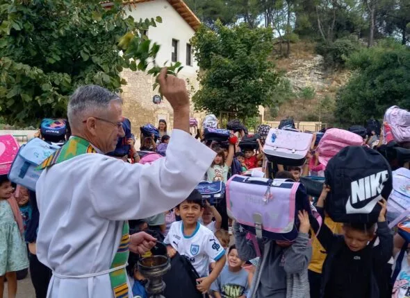 bénédiction des cartables beaucaire école (9)