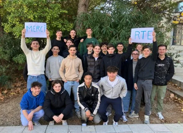 20251117 - RTE avec des lycéens à Nîmes (2)