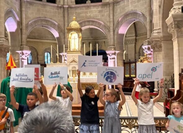 messe de rentrée Enseignement catholique nimes (1)