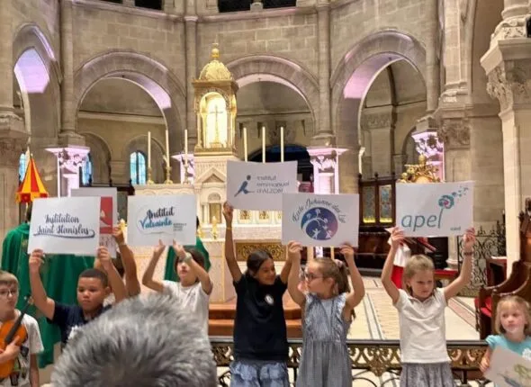 messe de rentrée Enseignement catholique nimes (1)